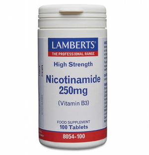 Nicotinamide 250mg (Vitamin B3) 100 Tablets