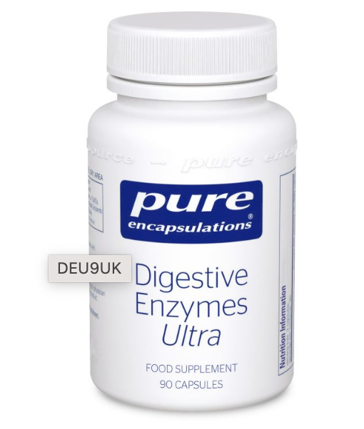 Pure Encapsulations Digestive Enzymes Ultra (with Betaine Hcl) (90 capsules)