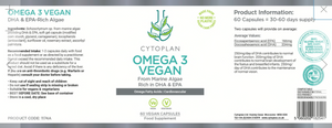 Omega 3 Vegan 60 capsules