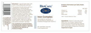 Iron Complex (90 capsules)