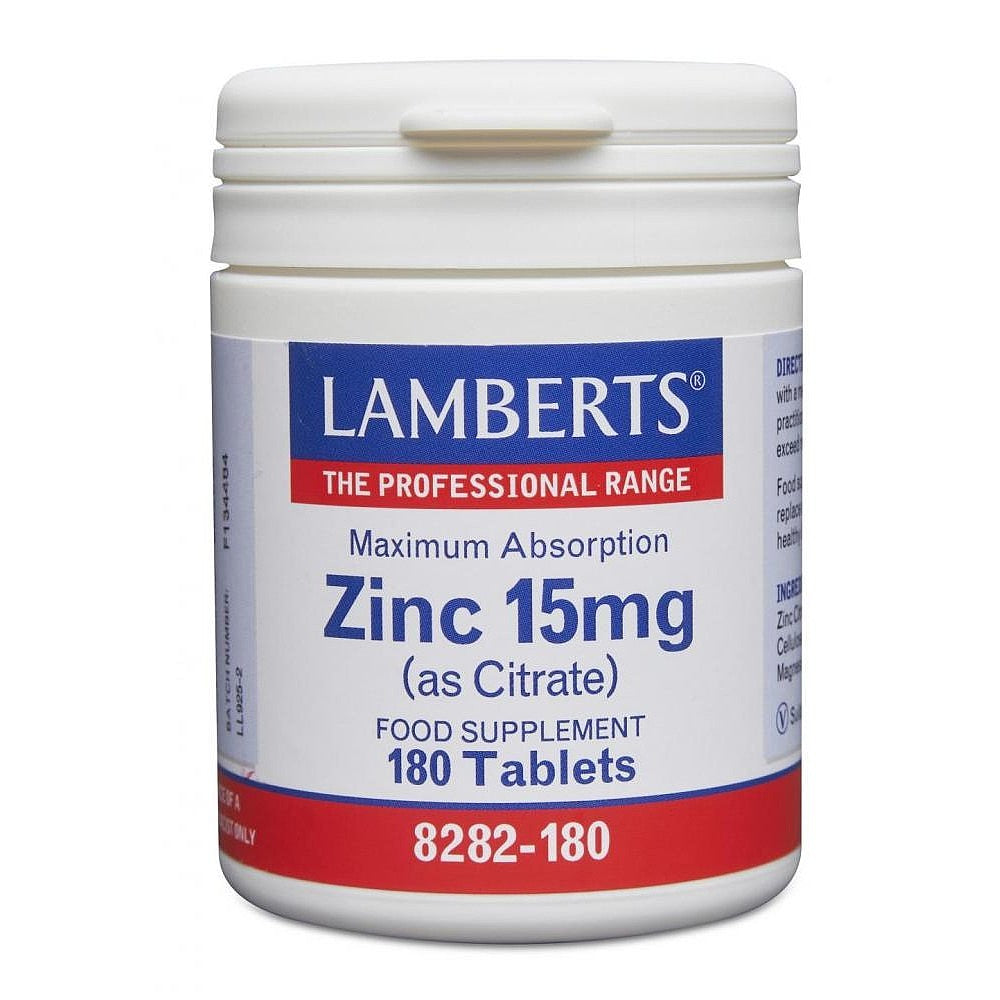 Zinc 15mg (90 Tablets)